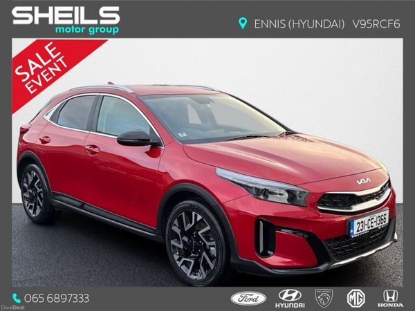 Kia XCeed Hatchback, Petrol Plug-in Hybrid, 2023, Red