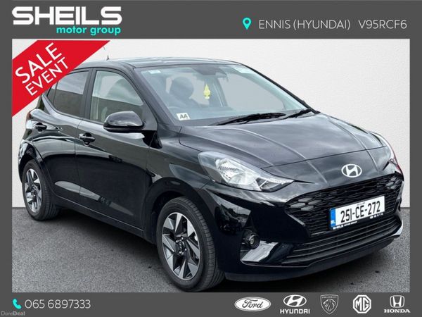 Hyundai i10 Hatchback, Petrol, 2025, Black