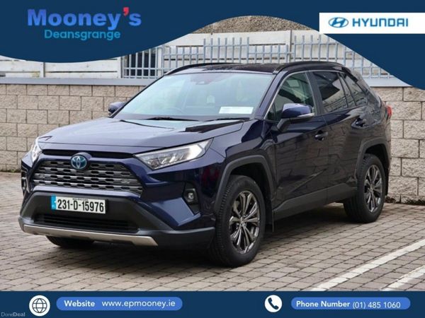 Toyota RAV4 SUV, Petrol Hybrid, 2023, Blue