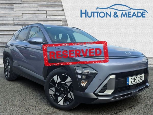 Hyundai KONA SUV, Petrol Hybrid, 2025, Blue