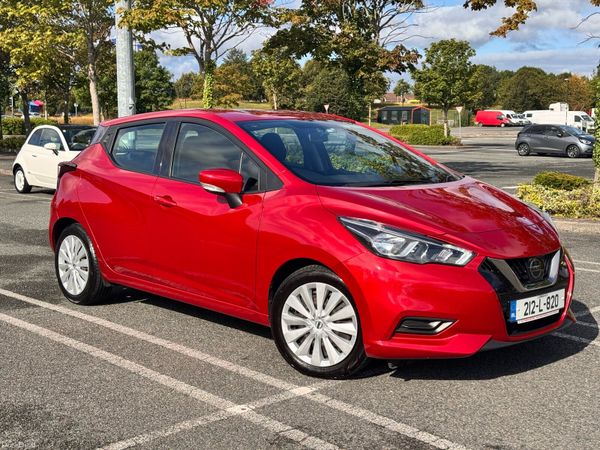 Nissan Micra Hatchback, Petrol, 2021, Red