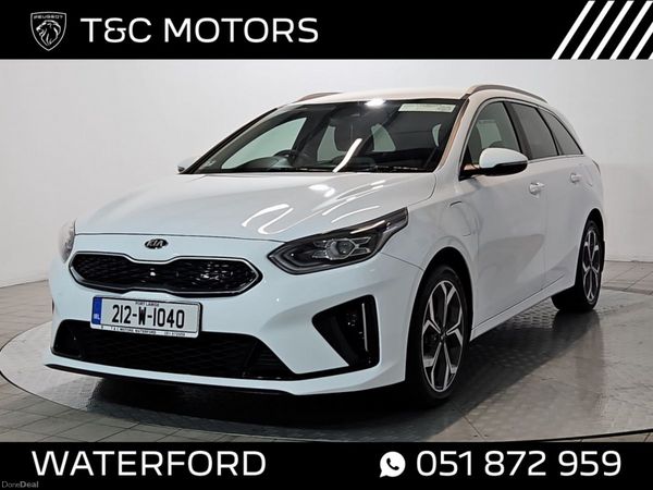Kia Ceed Estate, Petrol Plug-in Hybrid, 2021, White