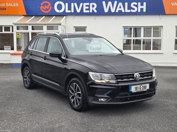 Volkswagen Tiguan SUV, Diesel, 2018, Black