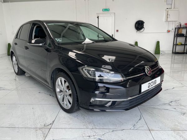 Volkswagen Golf Hatchback, Petrol, 2018, Black