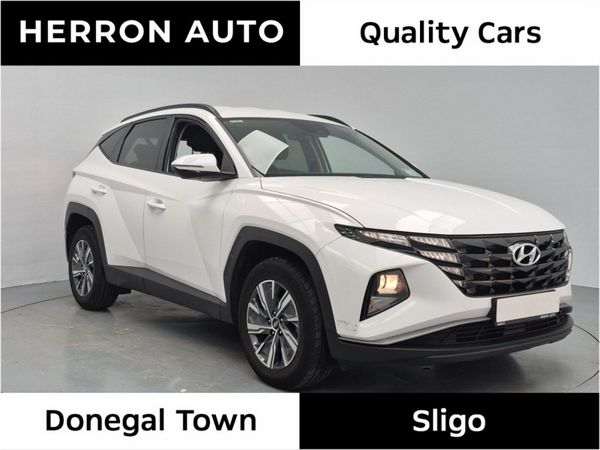 Hyundai Tucson SUV, Petrol Hybrid, 2023, White