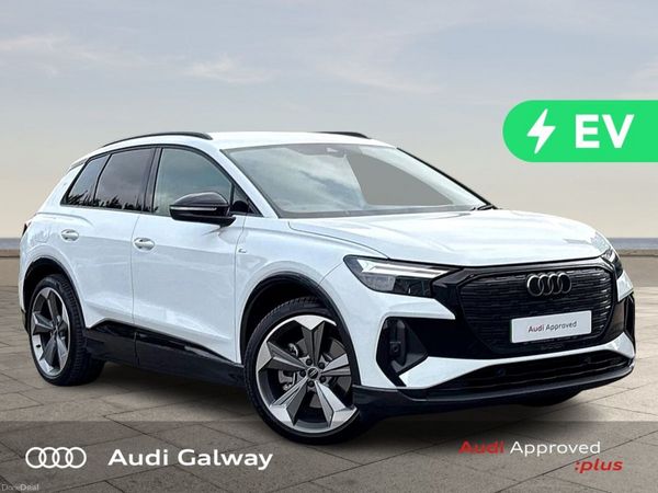 Audi Q4 e-tron SUV, Electric, 2026, White