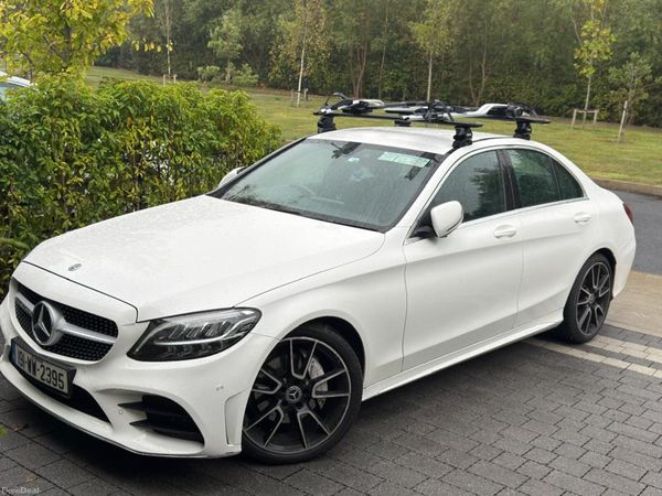 Mercedes-Benz C-Class Saloon, Petrol, 2019, White
