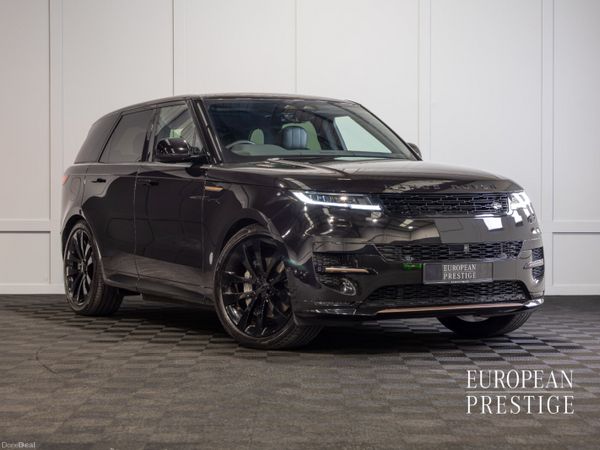 Land Rover Range Rover Sport SUV, Petrol Plug-in Hybrid, 2026, Black
