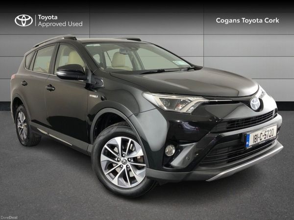 Toyota RAV4 SUV, Petrol Hybrid, 2018, Black