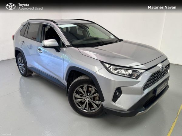 Toyota RAV4 SUV, Petrol Hybrid, 2023, Silver