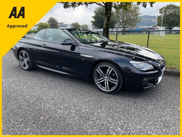 BMW 6-Series Convertible, Diesel, 2018, Black