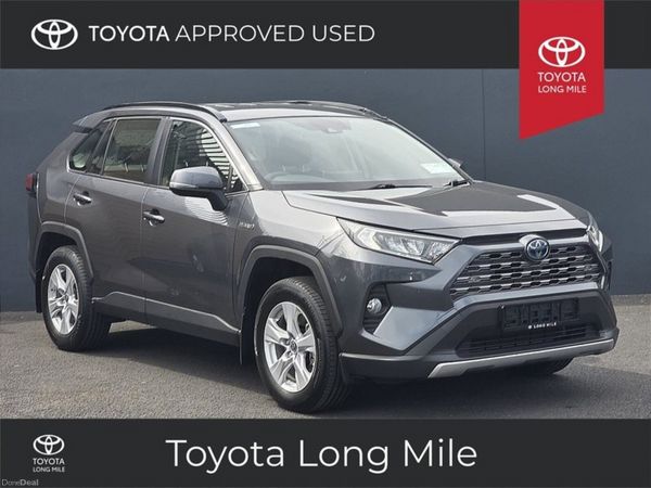 Toyota RAV4 SUV, Petrol Hybrid, 2020, Grey