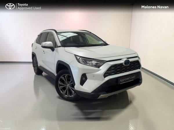 Toyota RAV4 SUV, Petrol Hybrid, 2024, White
