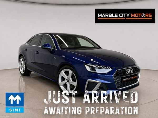 Audi A4 Saloon, Diesel, 2021, Blue