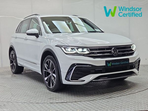 Volkswagen Tiguan SUV, Petrol Hybrid, 2024, White