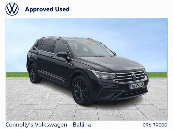 Volkswagen Tiguan Allspace SUV, Diesel, 2024, Black