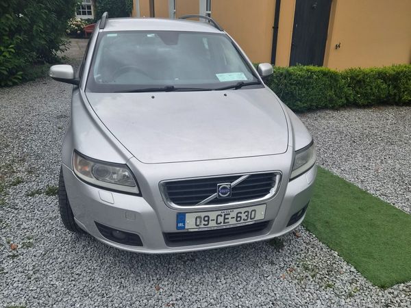 Volvo V50 Estate, Diesel, 2009, Silver