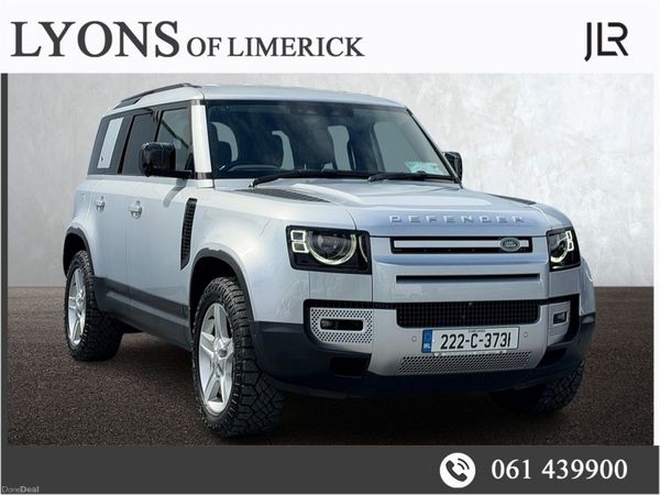 Land Rover Defender SUV, Petrol Plug-in Hybrid, 2022, Silver