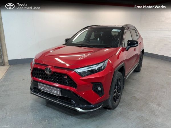 Toyota RAV4 Estate, Petrol Plug-in Hybrid, 2025, Red