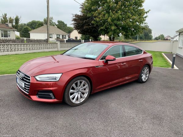 Audi A5 Hatchback, Diesel, 2017, Red
