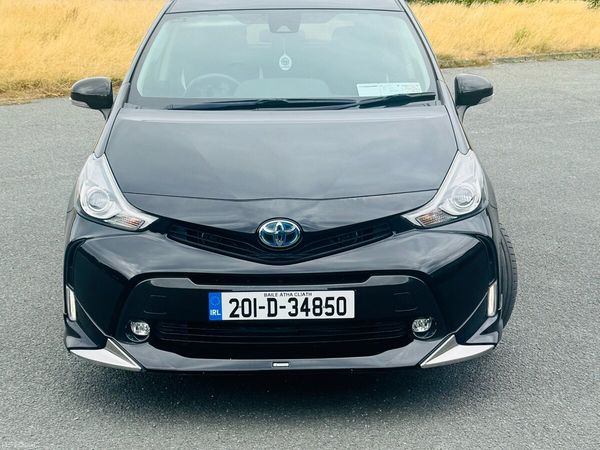Toyota Prius MPV, Petrol Hybrid, 2020, Black