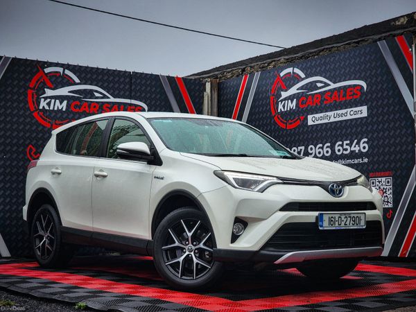 Toyota RAV4 SUV, Petrol Hybrid, 2016, White
