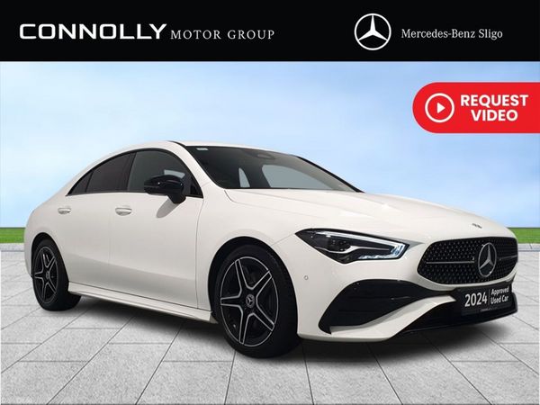 Mercedes-Benz CLA Saloon, Petrol, 2024, White