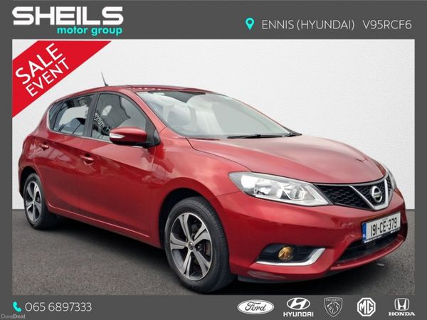 Nissan Pulsar Hatchback, Petrol, 2019, Red