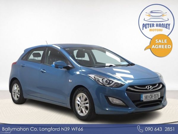 Hyundai i30 Hatchback, Diesel, 2014, Blue