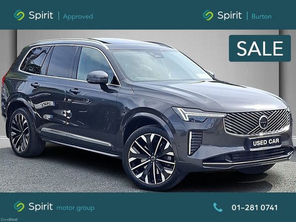 Volvo XC90 SUV, Petrol Plug-in Hybrid, 2026, Grey