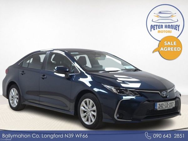 Toyota Corolla Saloon, Petrol Hybrid, 2024, Blue