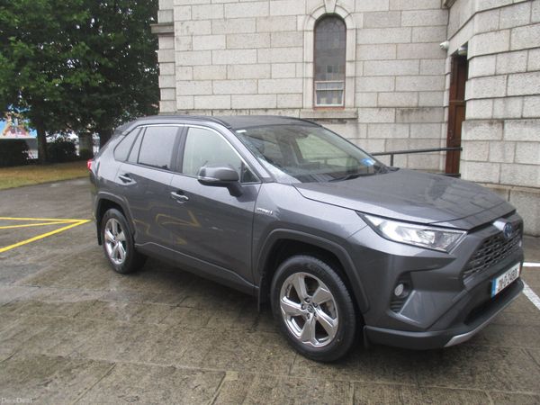 Toyota RAV4 SUV, Petrol Hybrid, 2021, Grey