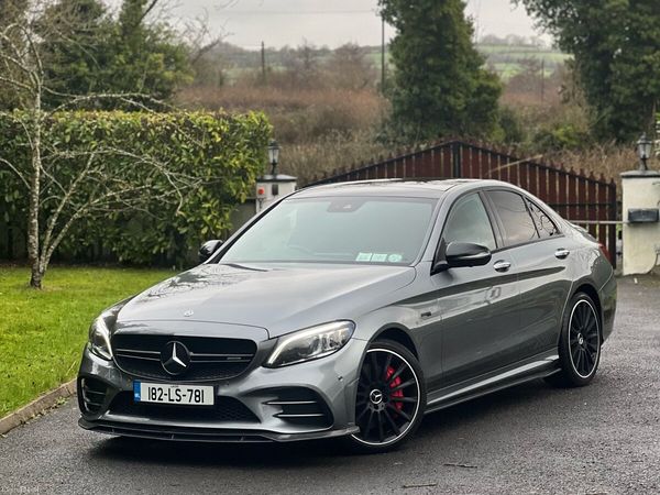 Mercedes-Benz C-Class Saloon, Petrol, 2018, Grey