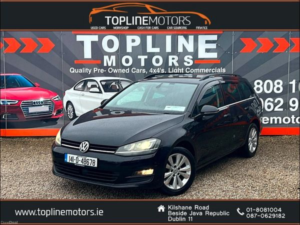 Volkswagen Golf Hatchback, Petrol, 2014, Black