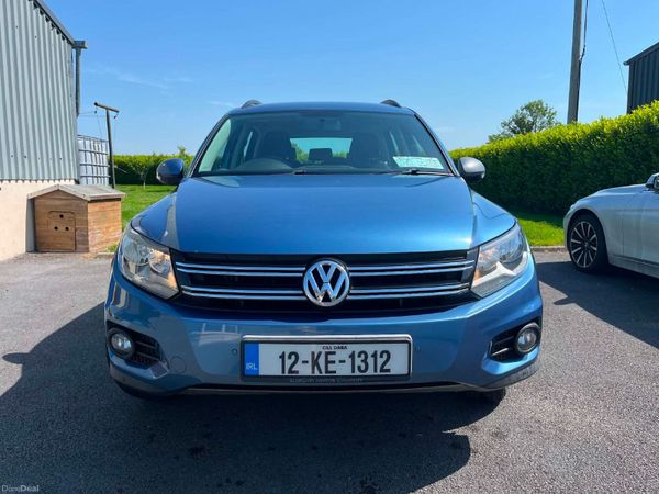 Volkswagen Tiguan SUV, Diesel, 2012, Blue