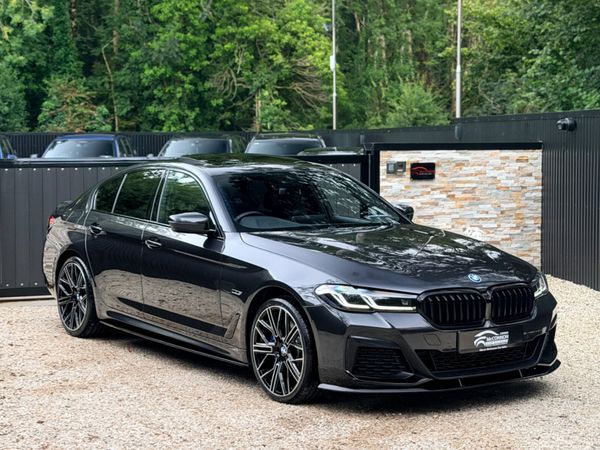 BMW 5-Series Saloon, Petrol Plug-in Hybrid, 2022, Grey