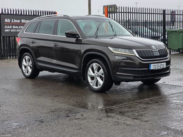 Skoda Kodiaq SUV, Petrol, 2017, Brown