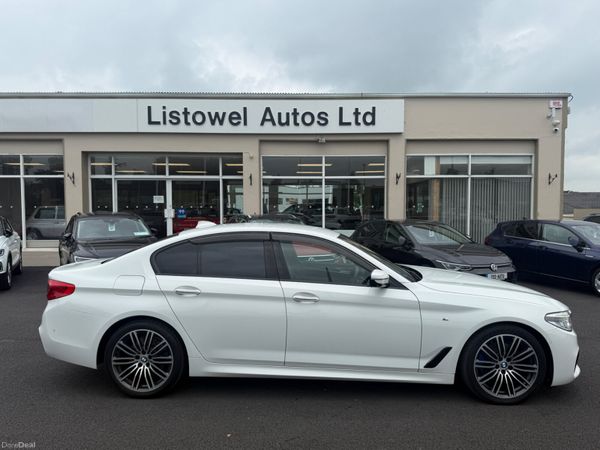 BMW 5-Series Saloon, Diesel, 2017, White