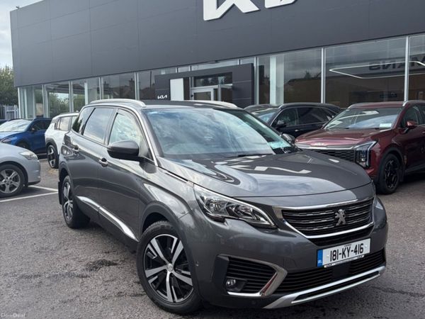 Peugeot 5008 MPV, Diesel, 2018, Grey