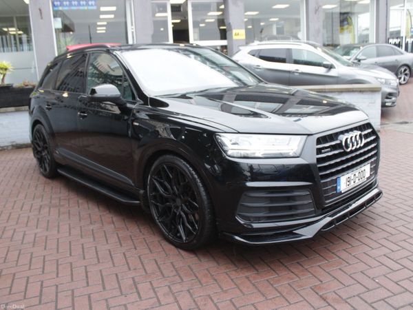 Audi Q7 SUV, Diesel Hybrid, 2019, Black
