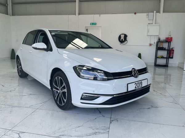 Volkswagen Golf Hatchback, Petrol, 2019, White