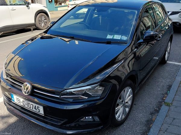 Volkswagen Polo Hatchback, Petrol, 2019, Black