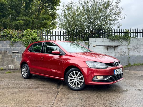 Volkswagen Polo Hatchback, Petrol, 2016, Red