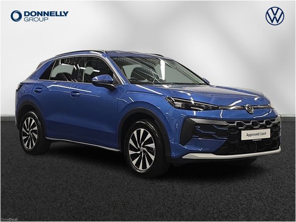 Volkswagen T-Roc Hatchback, Petrol, 2026, Blue