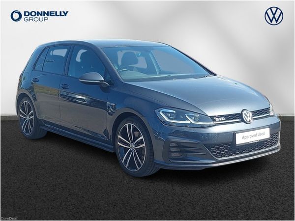 Volkswagen Golf Hatchback, Diesel, 2018, Blue