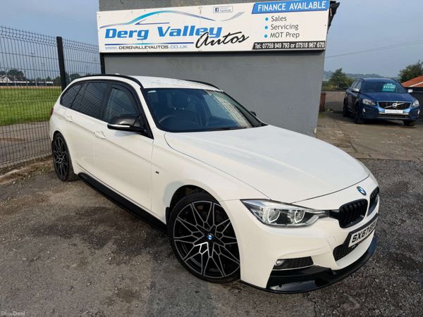 BMW 3-Series Estate, Diesel, 2018, White
