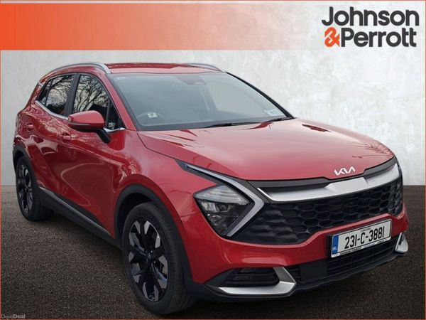 Kia Sportage SUV, Petrol Plug-in Hybrid, 2023, Red