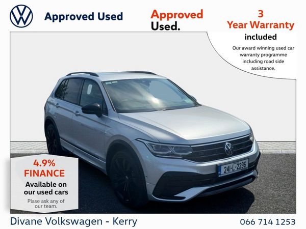 Volkswagen Tiguan SUV, Petrol Plug-in Hybrid, 2024, Silver