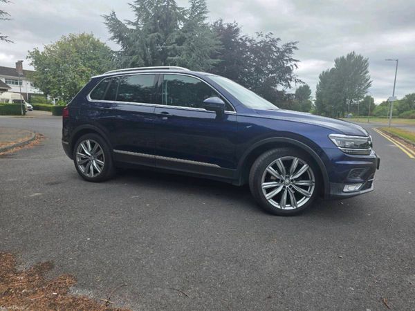 Volkswagen Tiguan SUV, Diesel, 2018, Blue