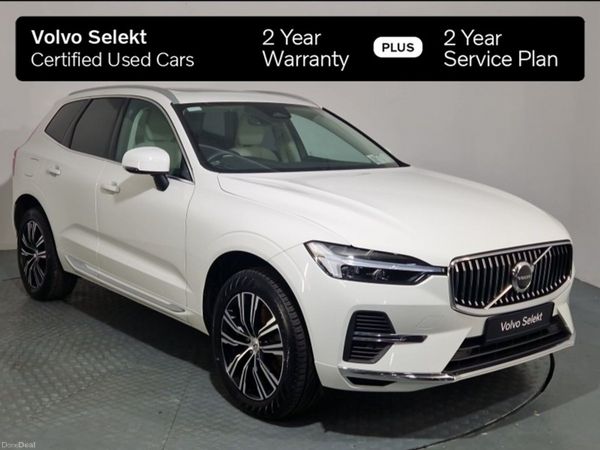 Volvo XC60 SUV, Petrol Plug-in Hybrid, 2022, White